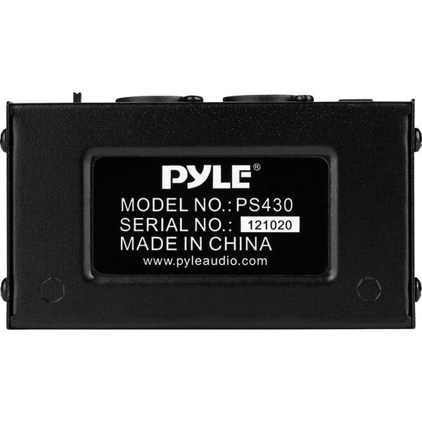 Main product image for Pyle PS430 Compact Universal Phantom Power Supply for Condenser Microphones248-4151